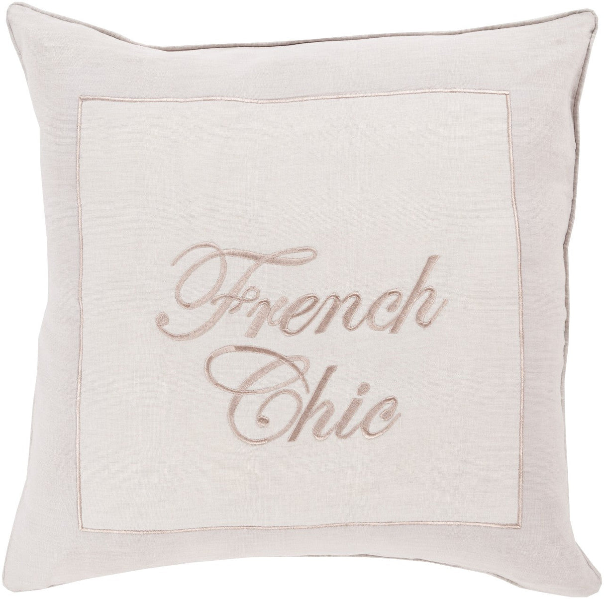 Fleurus Ivory Pillow Cover