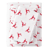 Turkish Cotton Christmas Flannel Sheet Set - Whittaker Collection