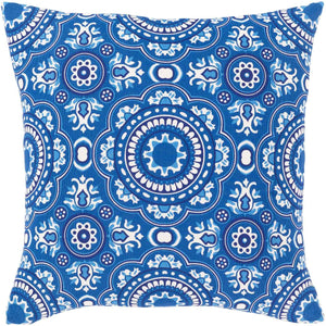 Jodoigne Bright Blue Pillow Cover