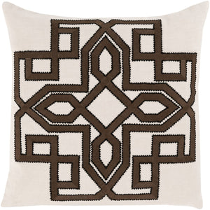 La Hulpe Khaki Pillow Cover