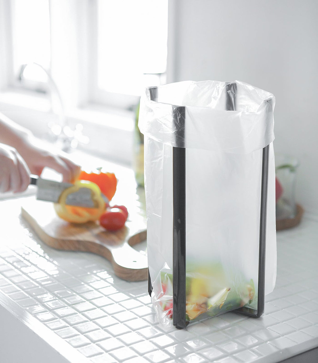 Séchoir à bouteilles pliable - Acier