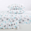4-Piece Coastal Microfiber Sheet - Newport Collection