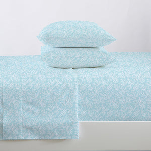 4-Piece Coastal Microfiber Sheet - Newport Collection