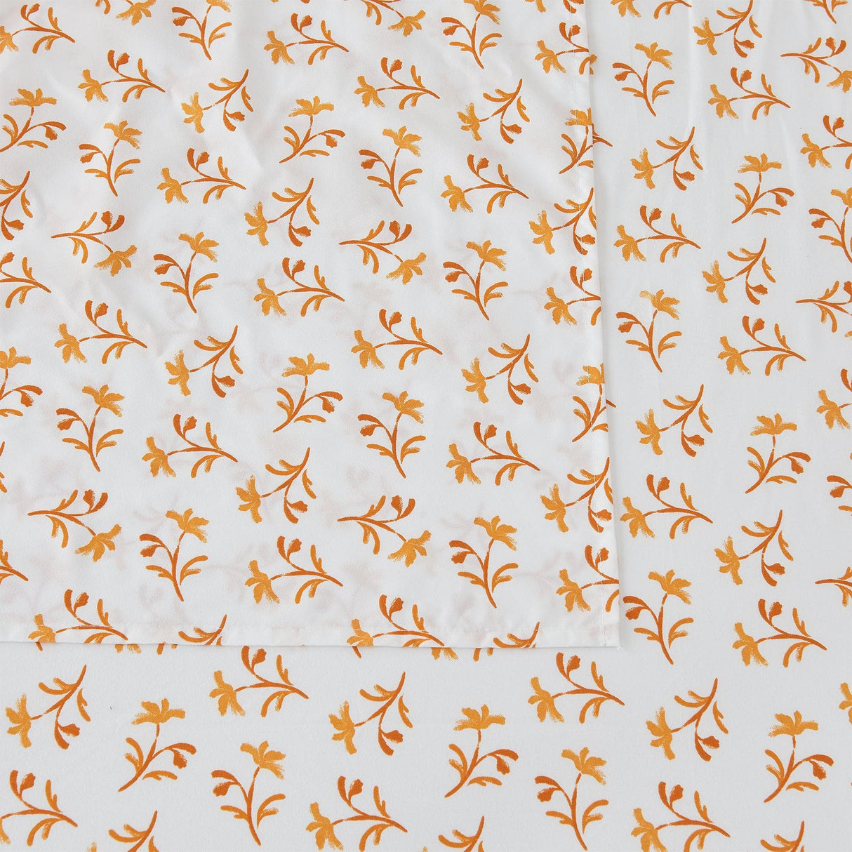 4 Piece Watercolor Floral Microfiber Sheet - Delia Collection