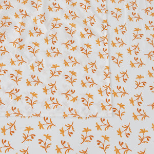 4 Piece Watercolor Floral Microfiber Sheet - Delia Collection