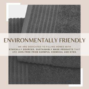 4 Pack Cotton Bath Towels - Kasper Collection