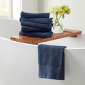6 Pack Cotton Hand Towels - Kasper Collection