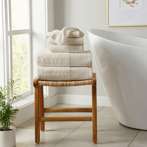 6 Piece Set Cotton Bath Towels - Kasper Collection