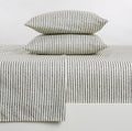 Striped Microfiber Sheet Set - Evette Collection