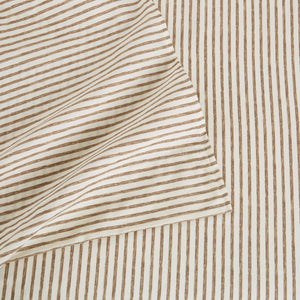 Striped Microfiber Sheet Set - Evette Collection