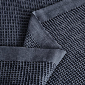 100% Cotton Small Waffle Weave Blanket - Hazel Collection