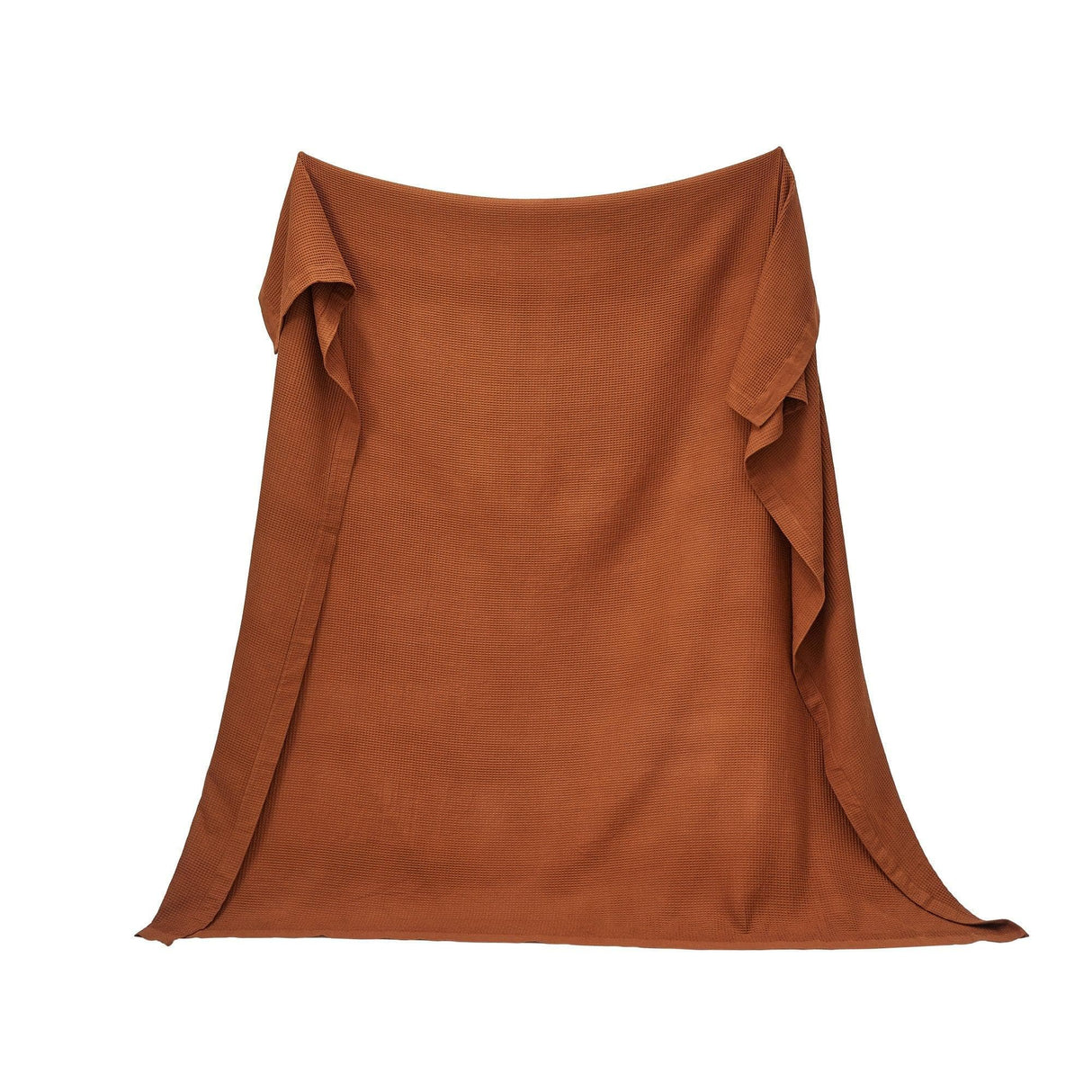 100% Cotton Small Waffle Weave Blanket - Hazel Collection