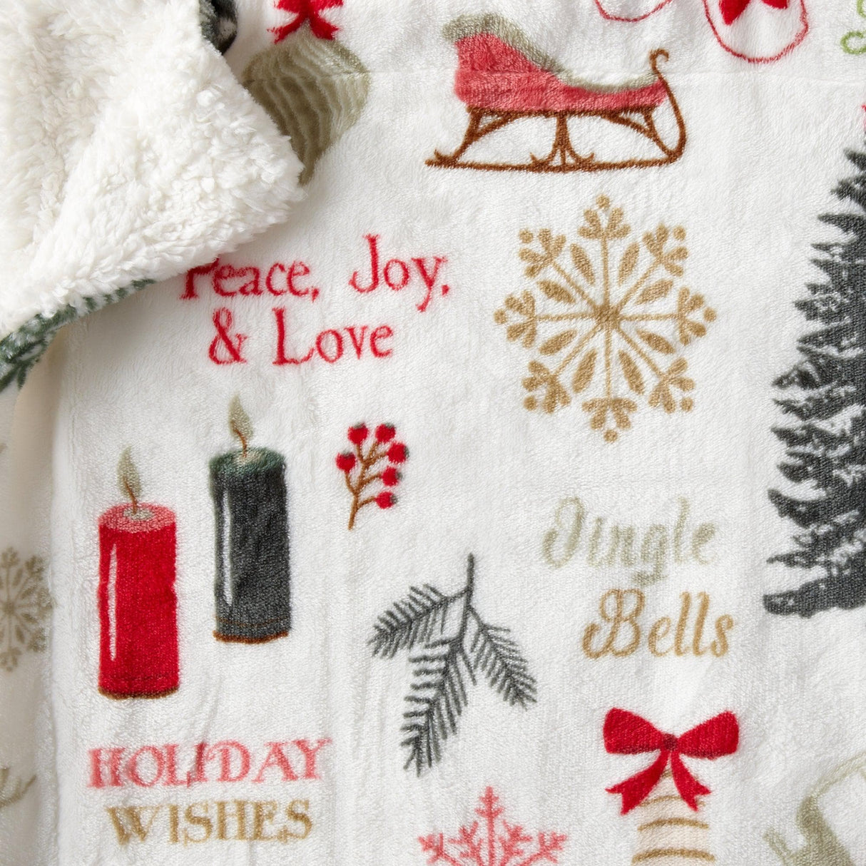 Sherpa Throw Blanket - Eve Collection