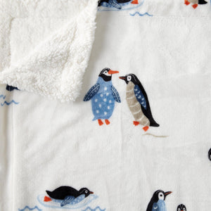 Sherpa Throw Blanket - Hudson Collection