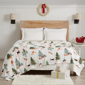 Velvet Throw Blanket - Pearl Collection