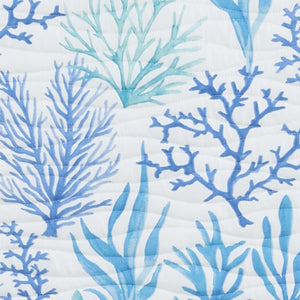 Blue Coral Quilt - Amelia Island