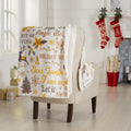 Holiday Sherpa Throw - Esmay Collection