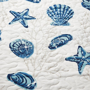 3-Piece Coastal Quilt Set - Bali Collection