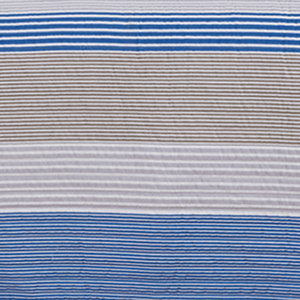 3 Piece Striped Quilt Set - Bryce Collection