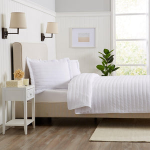 Solid Striped Quilt - Virginia Collection