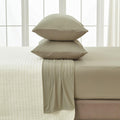 4-Piece Interlock Microfiber Sheet Set - Mackenna Collection