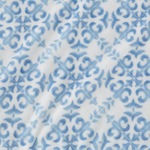 4-Piece Printed Plush Sheet - Velvet Luxe Lattice Collection