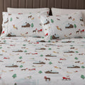4-Piece Lodge Microfiber Sheet - Mountain Ridge Collection