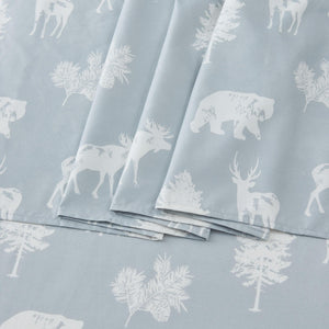 4-Piece Lodge Microfiber Sheet - Mountain Ridge Collection