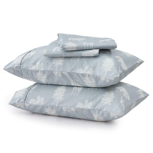 4-Piece Lodge Microfiber Sheet - Mountain Ridge Collection