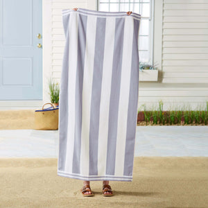 4 Pack Striped Cabana Oversized Beach Towel - Edgartown