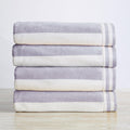 4 Pack Striped Cabana Oversized Beach Towel - Edgartown
