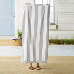 4 Pack Striped Cabana Oversized Beach Towel - Edgartown