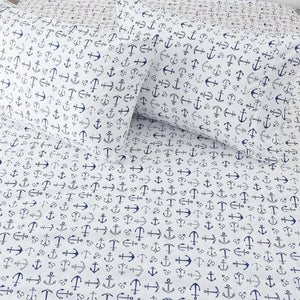 4-Piece Coastal Microfiber Sheet - Newport Collection