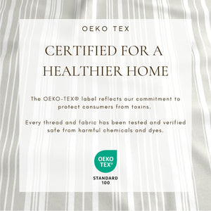 4-Piece Striped Microfiber Sheet Set - Elouise Collection