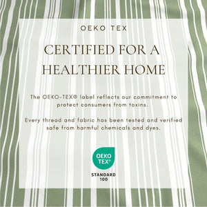 4-Piece Striped Microfiber Sheet Set - Elouise Collection