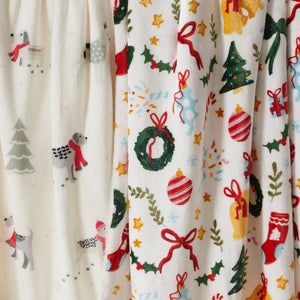 Holiday Sherpa Throw - Esmay Collection