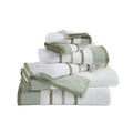 Decorative Cotton Stripe Bath Towel Set - Noelle Collection