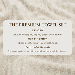 Luxury Cotton Towels - Karina Collection