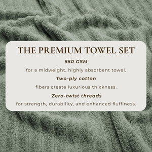 Luxury Cotton Towels - Karina Collection