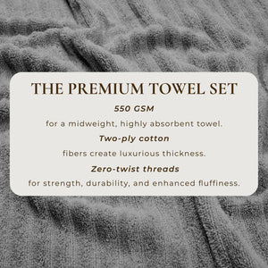 Luxury Cotton Towels - Karina Collection
