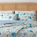 3-Piece Coastal Quilt Set - Bali Collection