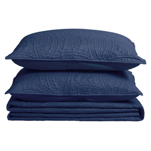 Oversized Medallion Quilt Set - Clara Collection