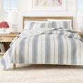 3-Piece Stripe Quilt - Wesley Collection