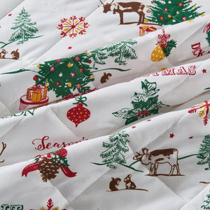 Colorful Holiday Quilt Set - Midnight Magic Collection