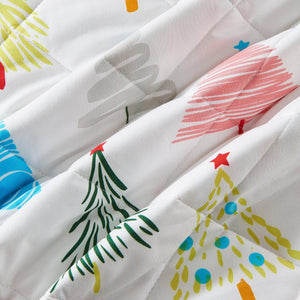 Colorful Holiday Quilt Set - Midnight Magic Collection