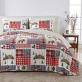 Colorful Holiday Quilt Set - Midnight Magic Collection