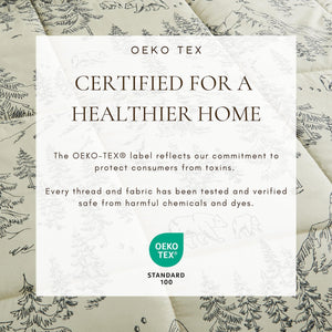 Reversible Christmas Comforter and Sham Set - Holiday / Lodge Odette Collection