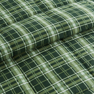 Reversible Christmas Comforter and Sham Set - Holiday / Lodge Odette Collection