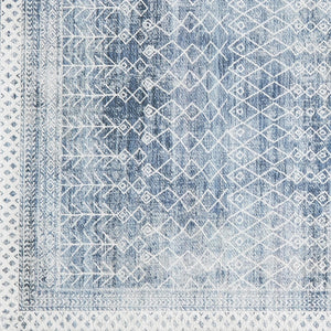 Distressed Moroccan Machine Washable Accent Area Rug 3' x 5' - Neve Collection