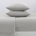 4-Piece Cotton Solid Flannel Sheet - Nordic Collection